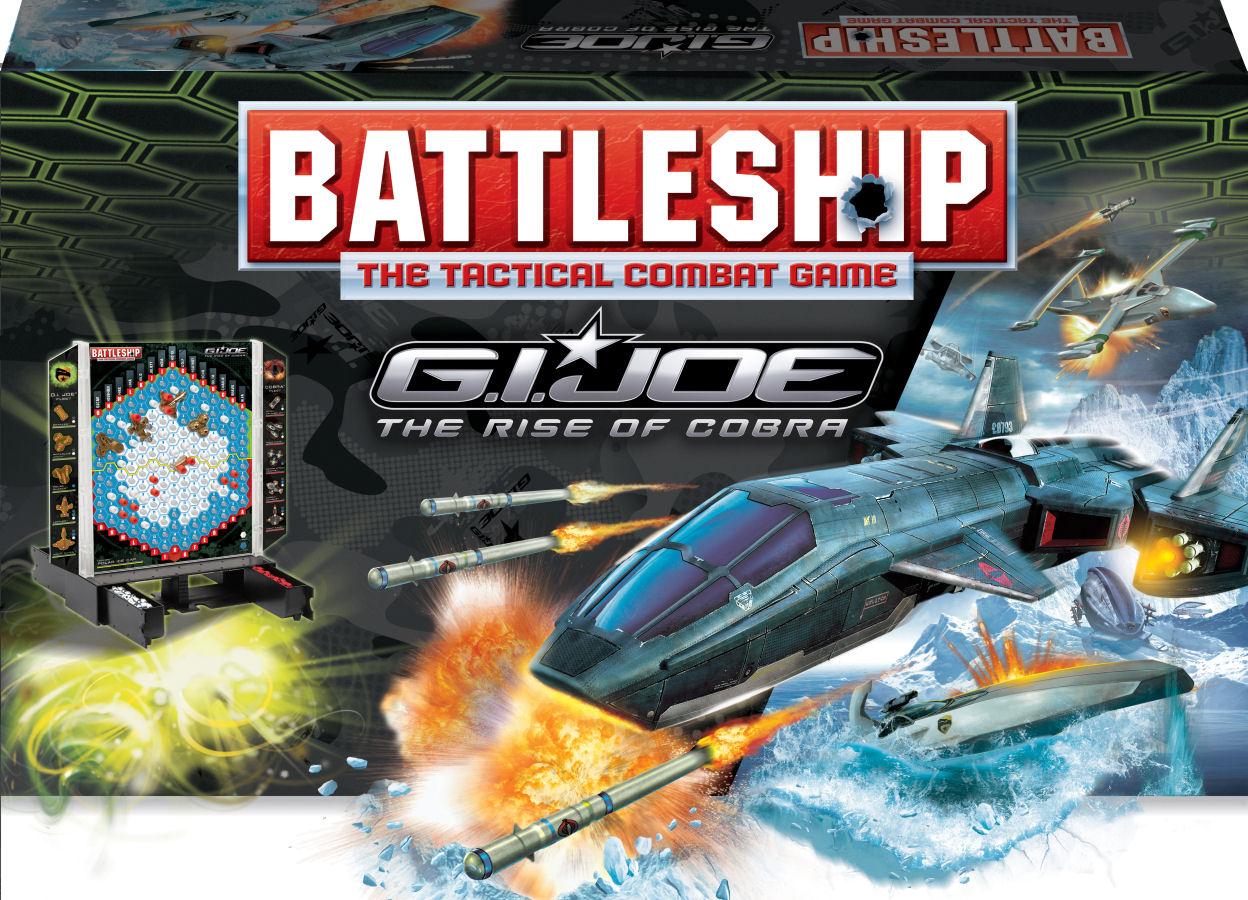 G.I. Joe Movie Rise Of Cobra Battleship Board Game - HissTank.com.