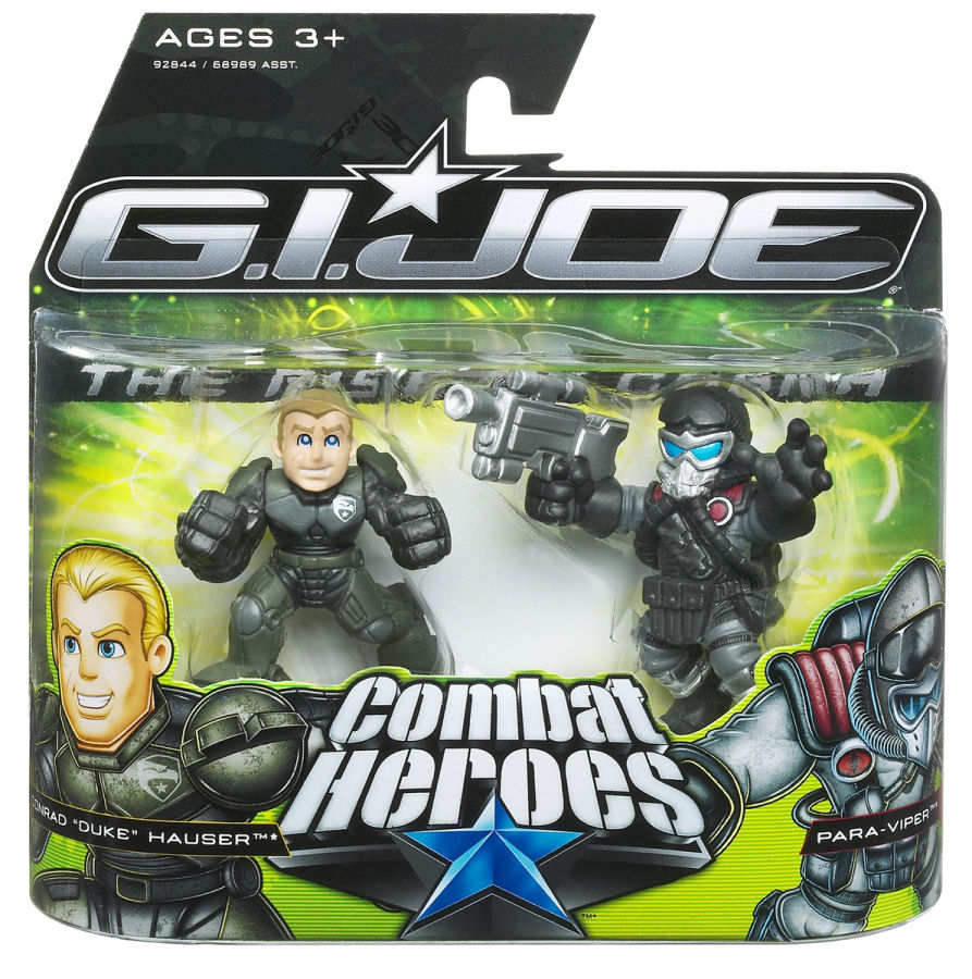 G.I Joe Combat Heroes Rise of Cobra Snake Eyes