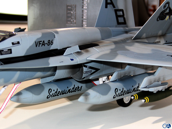 New Images Of BBI 1/18 VFA-86 Sidewinders F/A-18C Hornet