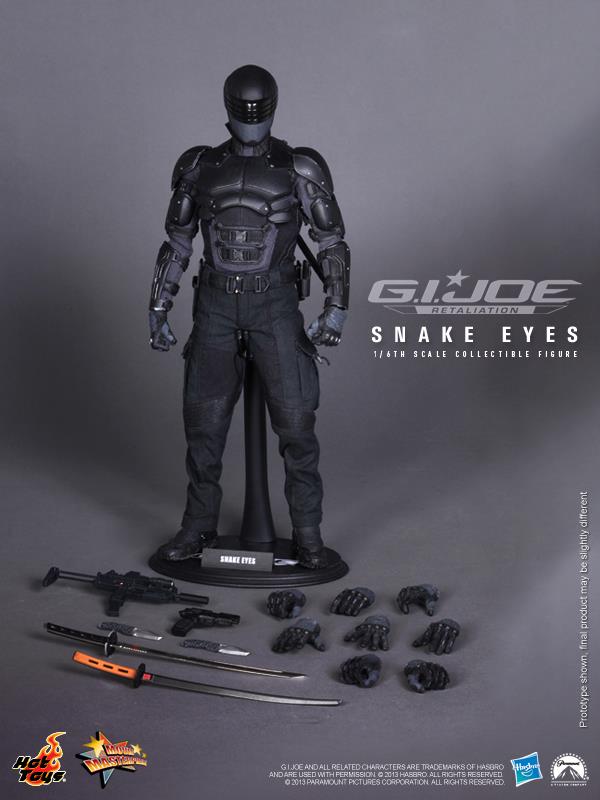 Movie Masterpiece G.I Joe Back 2 Revenge 1/6 Scale Figure Snake Eyes