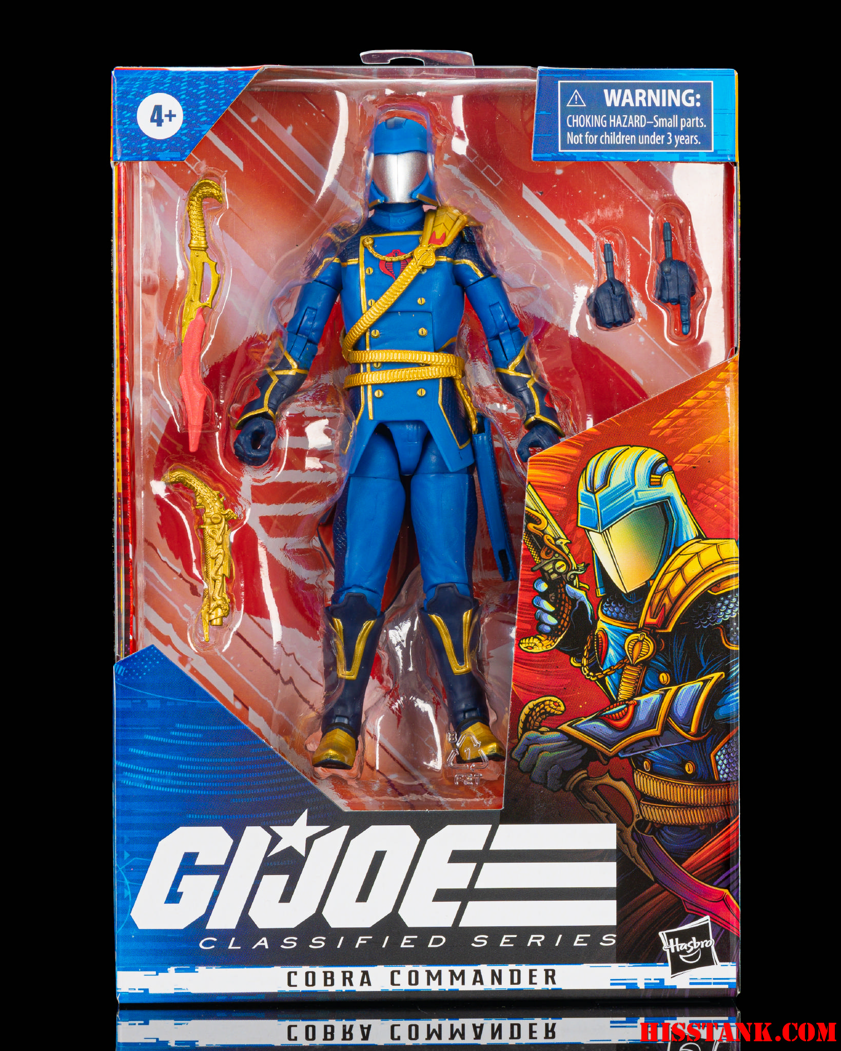 G.I Joe Classified 6 Inch Action Figure Series 2 Cobra Commander In Hand!!! 