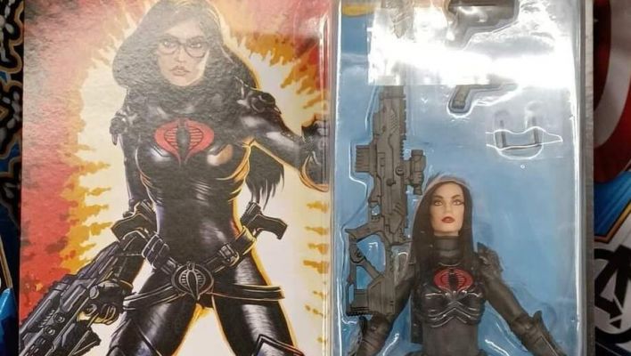 G.I. Joe Classified Series Retro Cardback Baroness Found At Walmart Retail