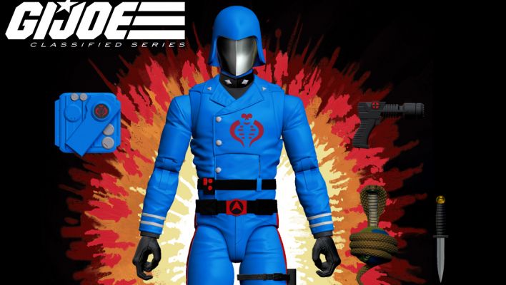 G.I. Joe Classified HasLab H.I.S.S. Tank Retro Cobra Commander Updated Images