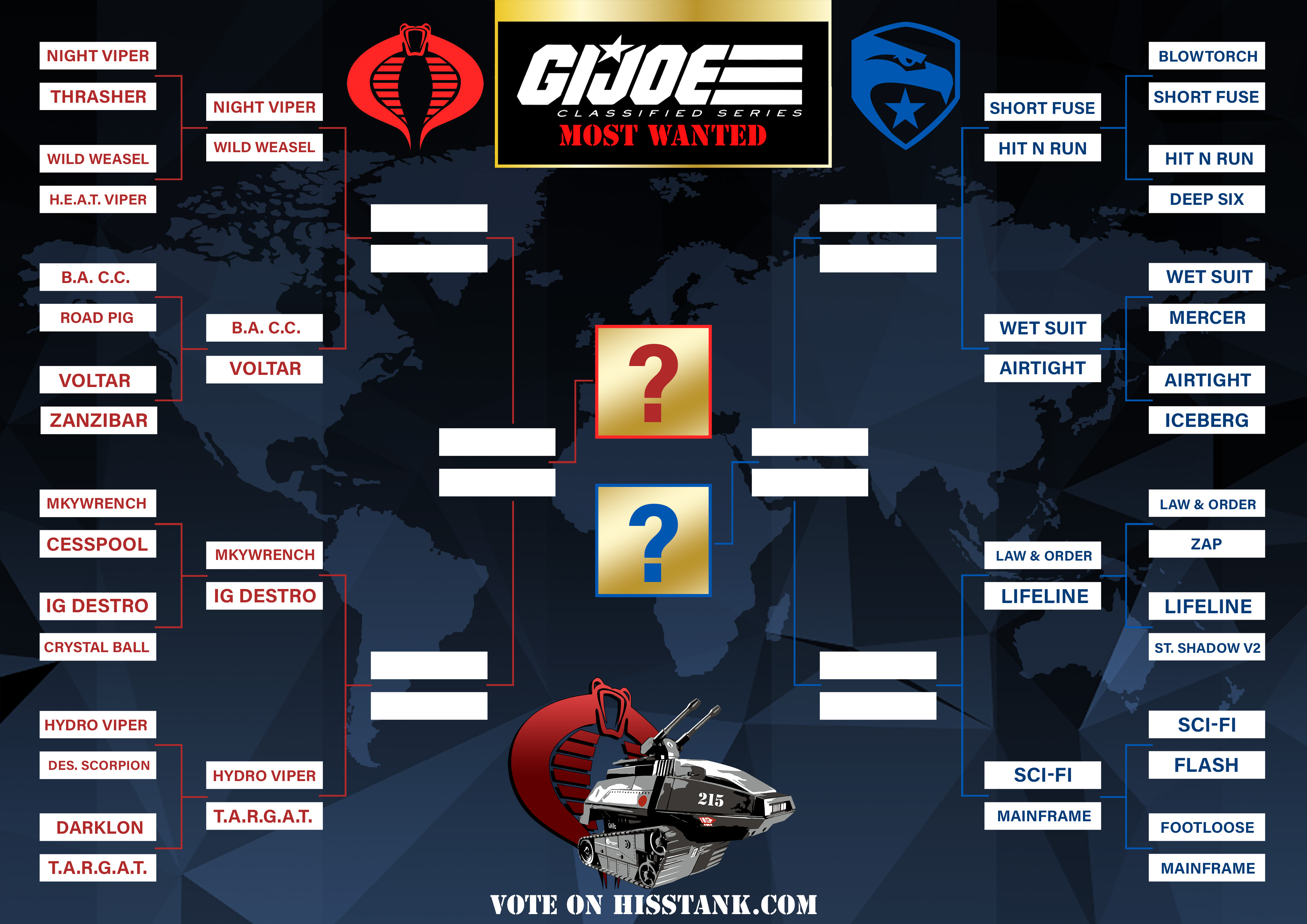 G.I. Joe March Madness 2024 Official Round 2 Voting Now Open